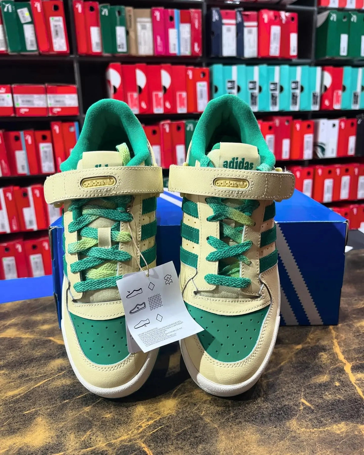 Adidas Forum Low Aqua - Shoe Boxs